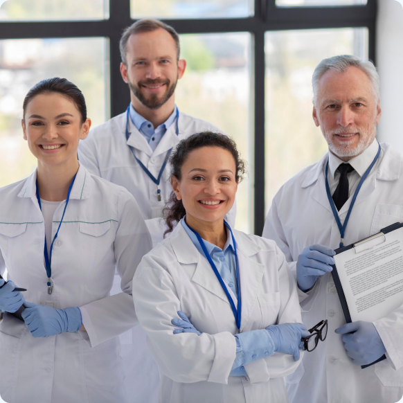 Team of medical professionals