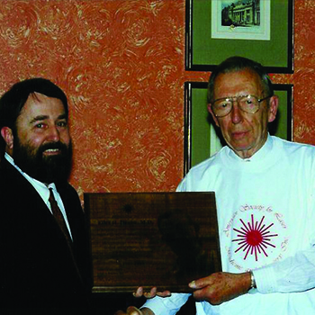 1994 - President Ronald Wheeland, MD with Ellet Drake, MD